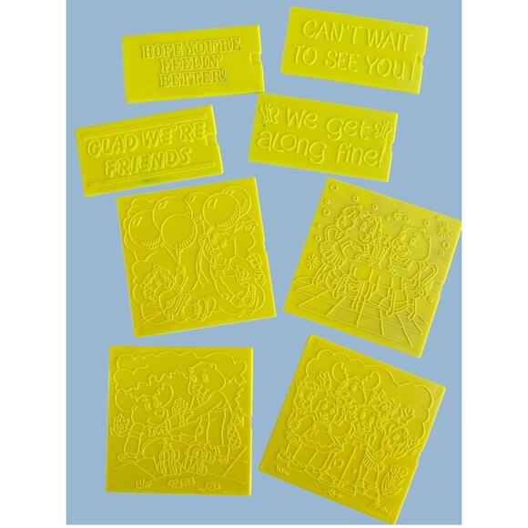 VTG TOMY 80s Get Along Gang Clubhouse Caboose Cards Kit Box Art Nostalgia Retro - Picture 7 of 10